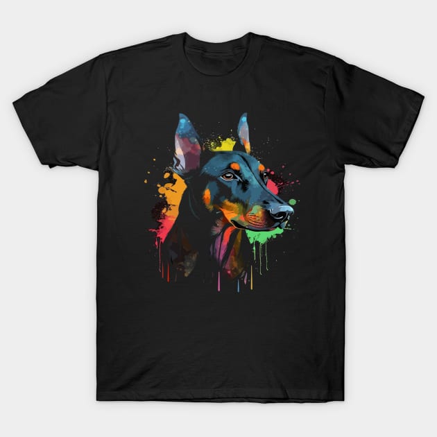 Doberman T-Shirt by JH Mart